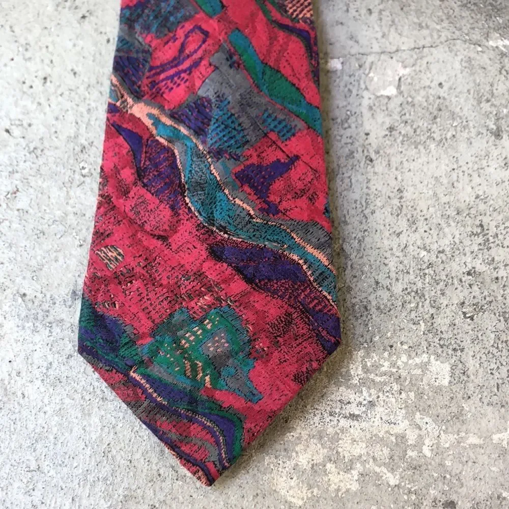 Corgi  silk  tie